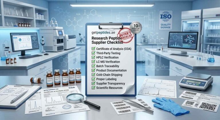 Before You Buy Research Peptides A 10-Point Supplier Checklist