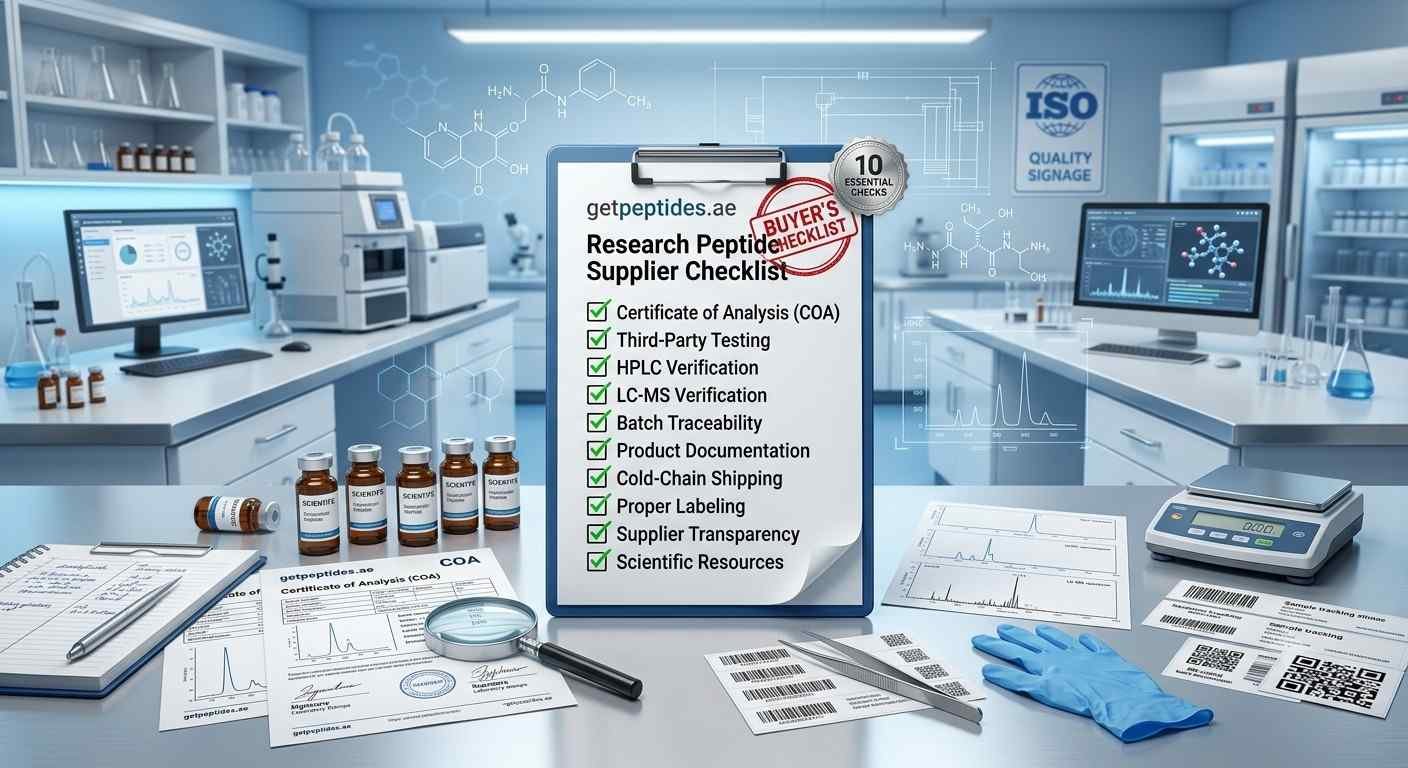 Before You Buy Research Peptides A 10-Point Supplier Checklist
