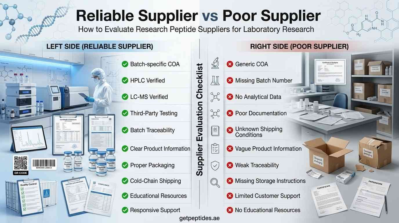 Reliable Supplier vs Poor Supplier